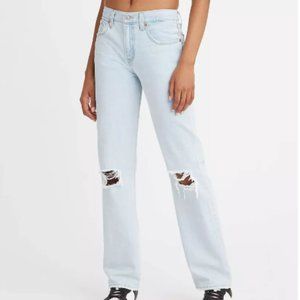 Levi's Women's Low Pro Straight Jeans | Light Blue | Size 30